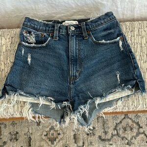 Abercrombie and Fitch Curve Love High Rise Mom Short